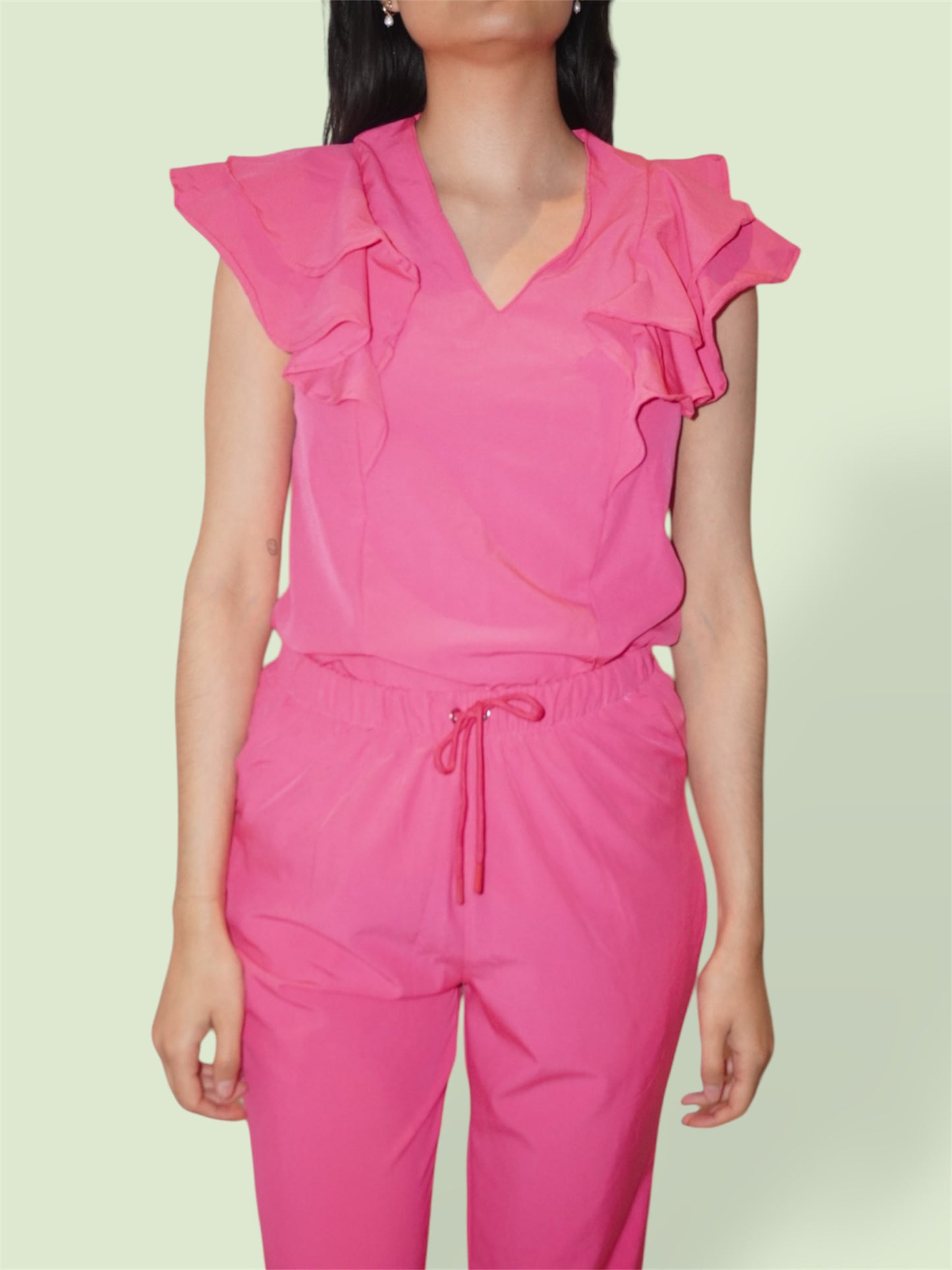 Set Pink Cisne & Slim Fit Pant