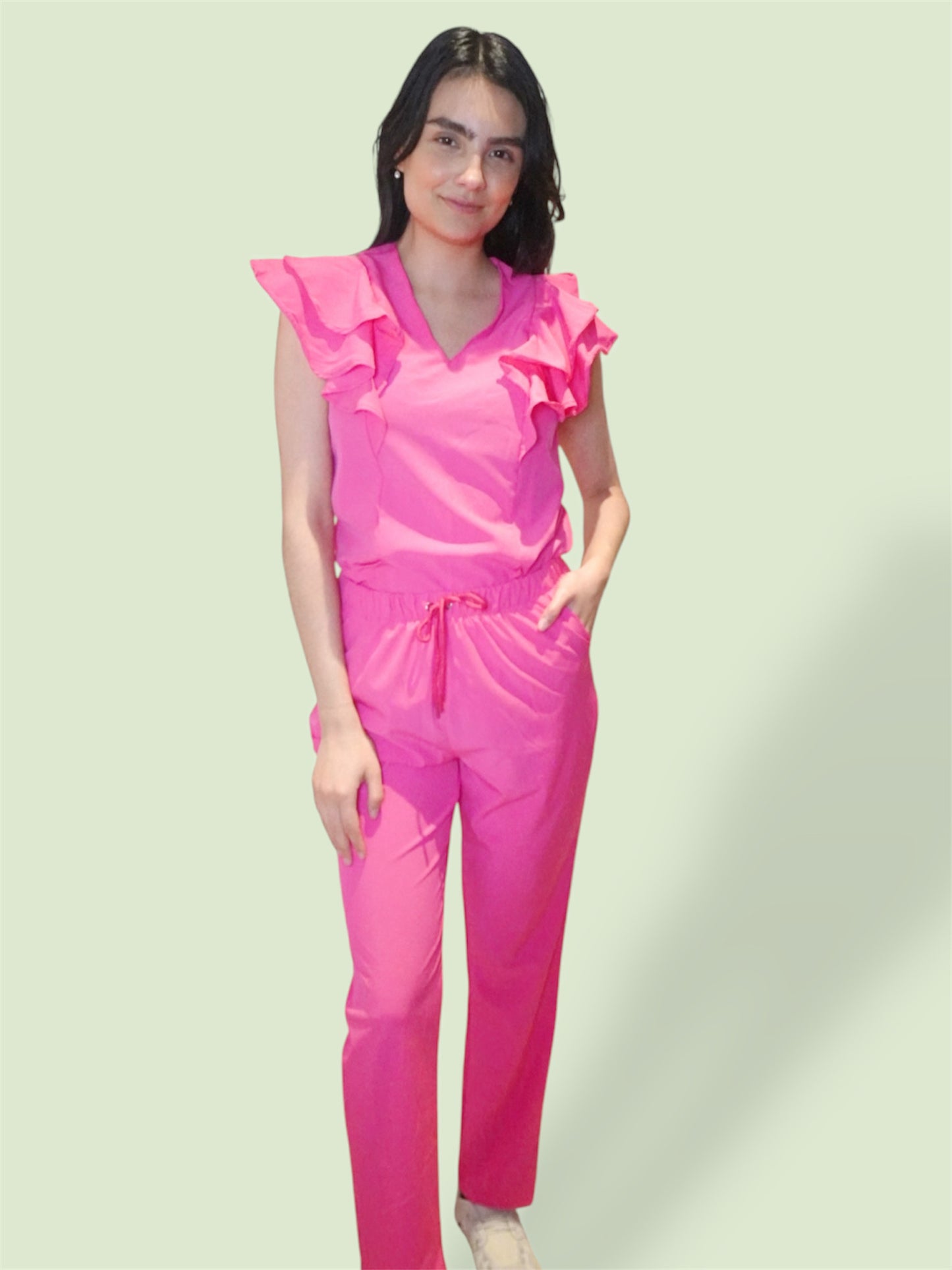 Set Pink Cisne & Slim Fit Pant