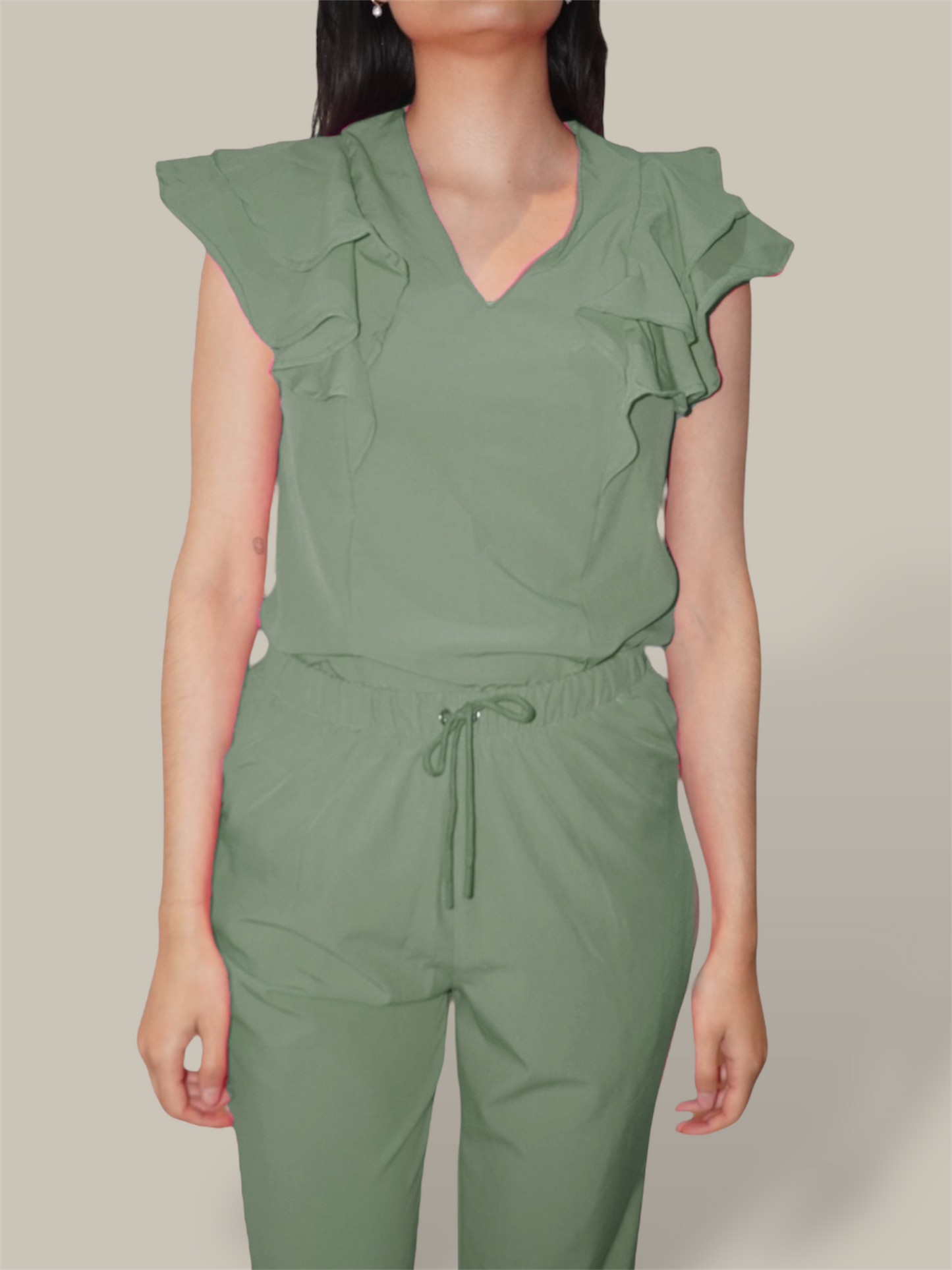 Set Matcha Cisne & Slim Fit Pant