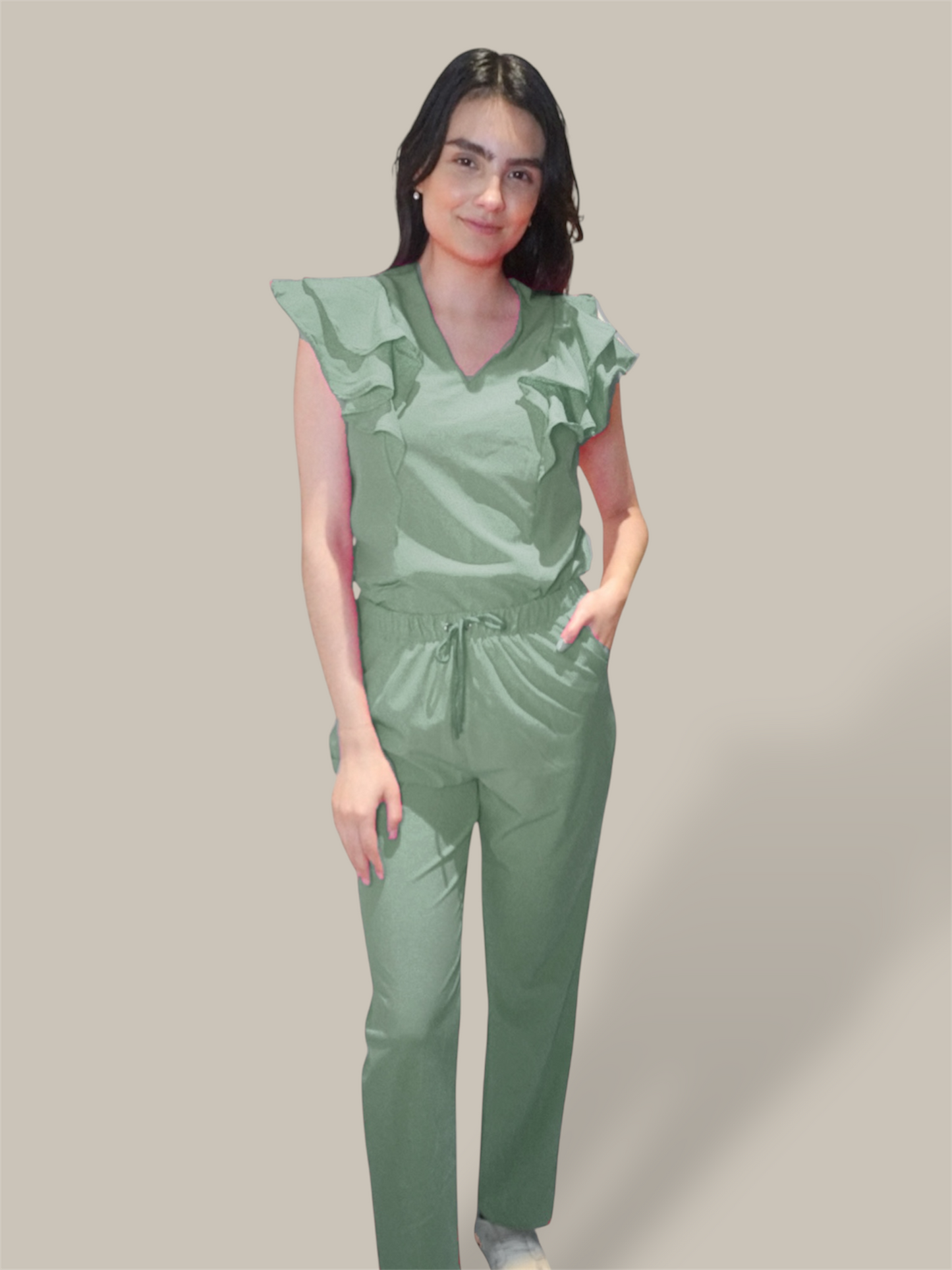 Set Matcha Cisne & Slim Fit Pant