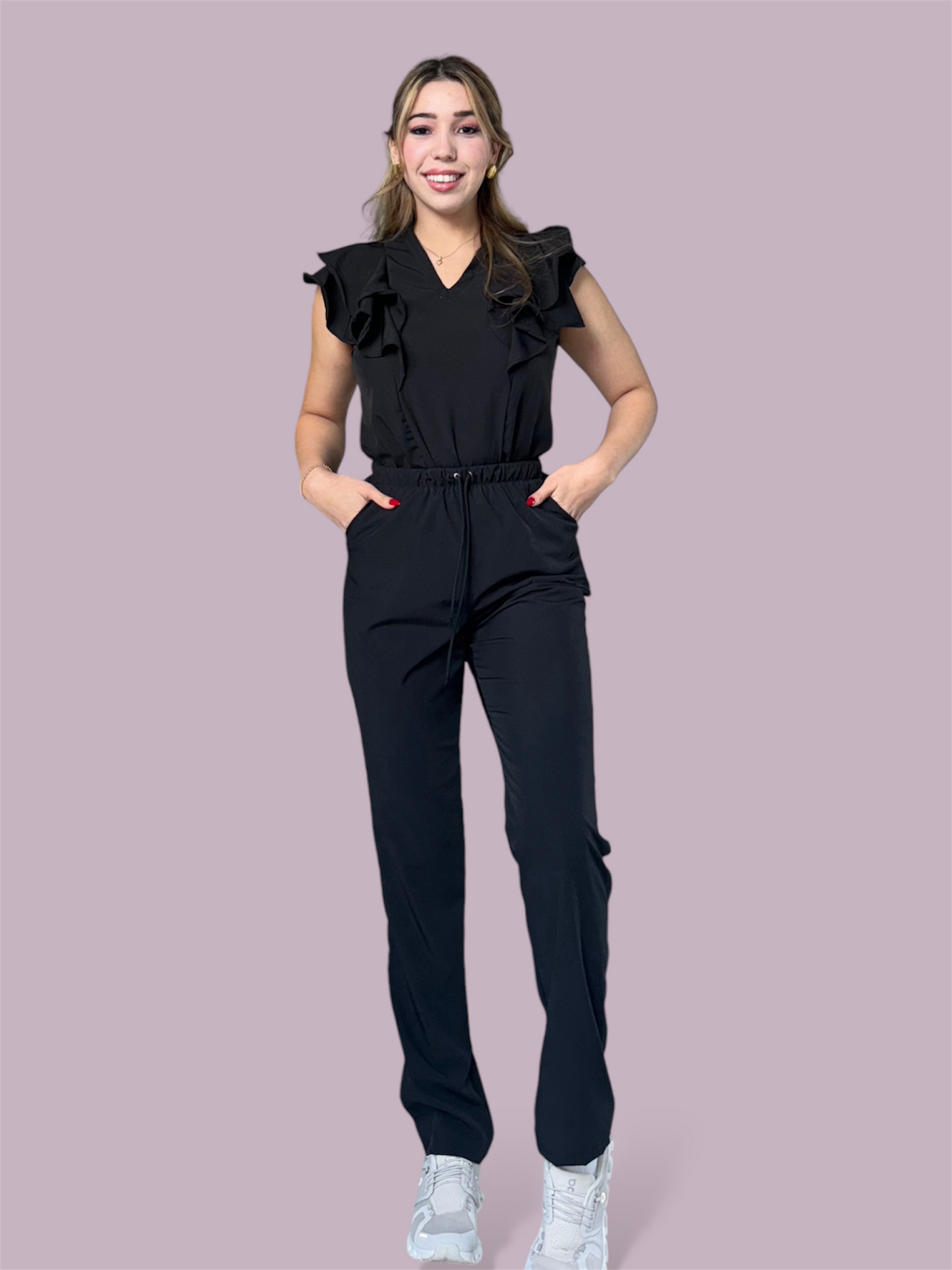 Set Black Cisne & Slim Fit Pant