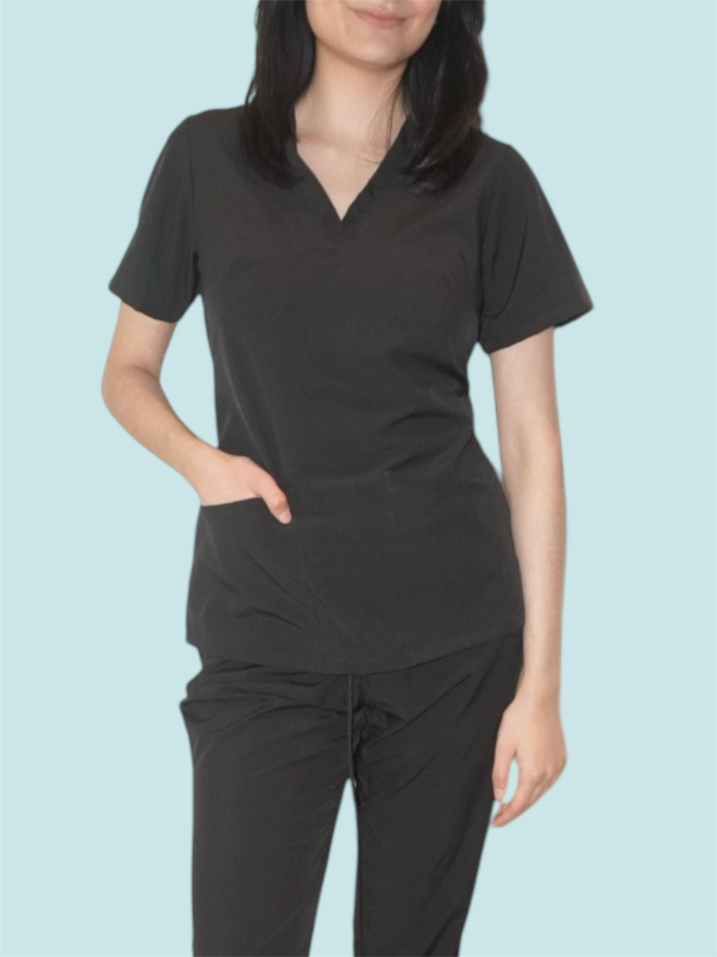 Set Black Hero & Slim Fit Pant